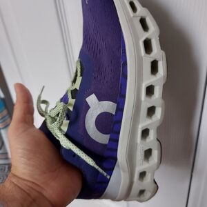 On Running Sneakers in Purple and White